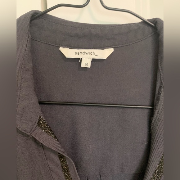 Sandwich long gray shirt size 36 - Picture 2 of 10